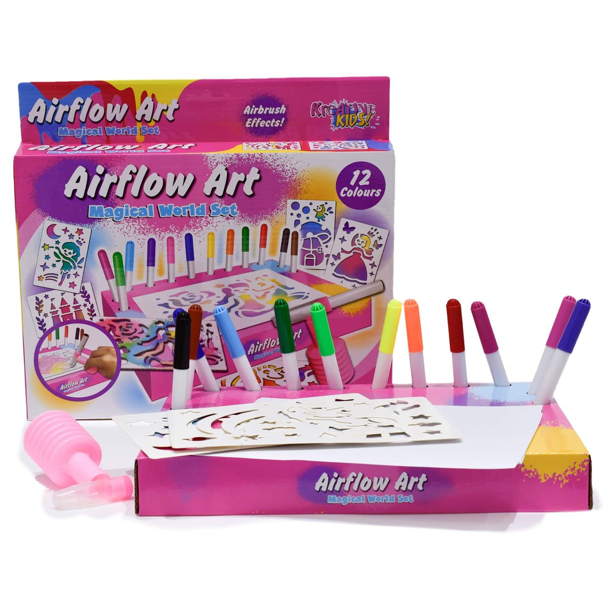 Kandy Toys Fantasy Blow Pens Playset In