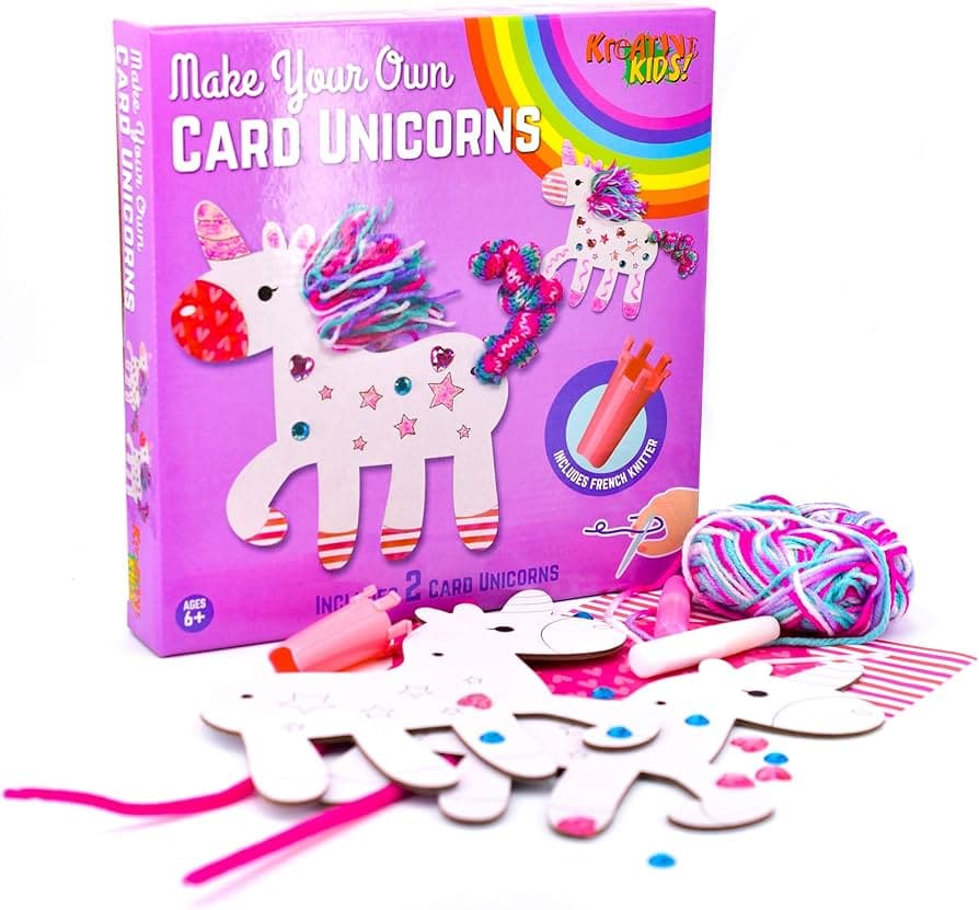 Kandy Toys Make Your Own 2pc Card Unicorns