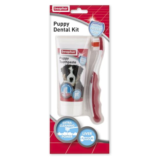 Beaphar Puppy Dental Kit 50g image