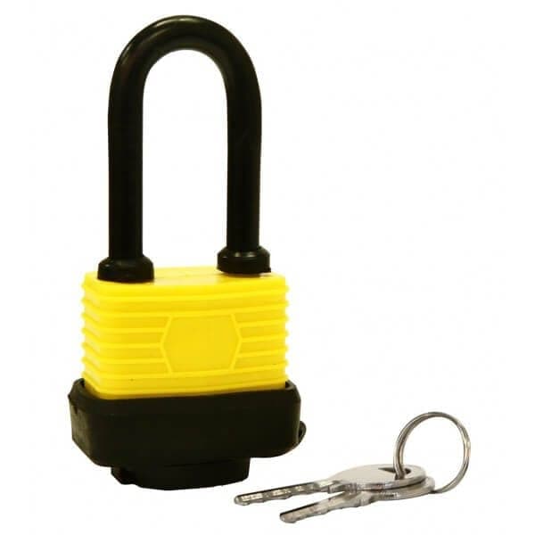 Rolson  40mm Long Shackle Weatherproof Padlock 66513