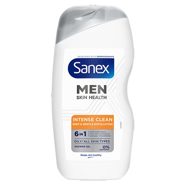 Sanex Men Shower Dry Skin 500ml image