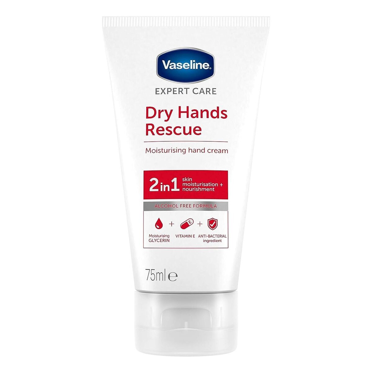 Vaseline 75ml Hand Cream Anti-Bacterial image