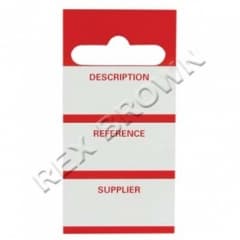 Backing Card For Pegboard Hooks 