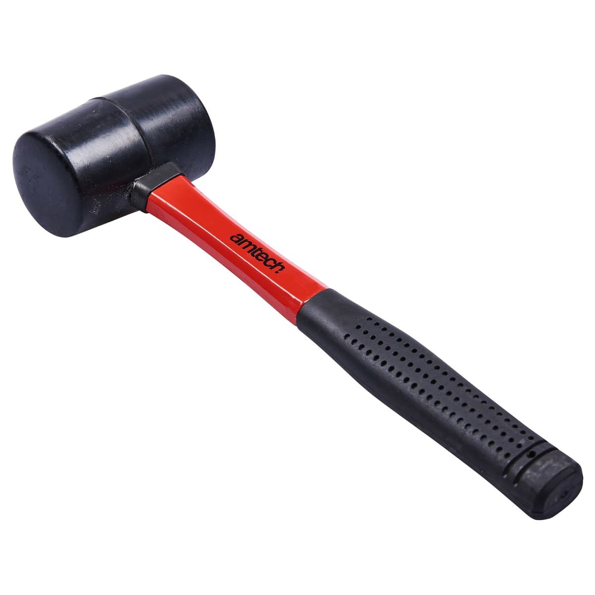 Am-tech 8oz RUBBER MALLET - FIBREGLASS SHAFT A1575