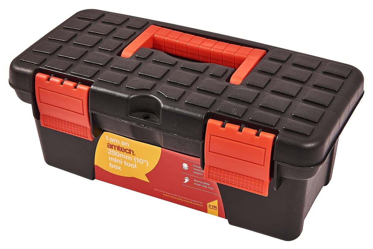 Am-tech 10" MINI TOOL BOX N0135