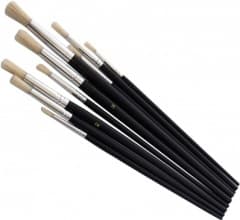 Am-tech 9pc ROUND TIP ART BRUSH SET S4135