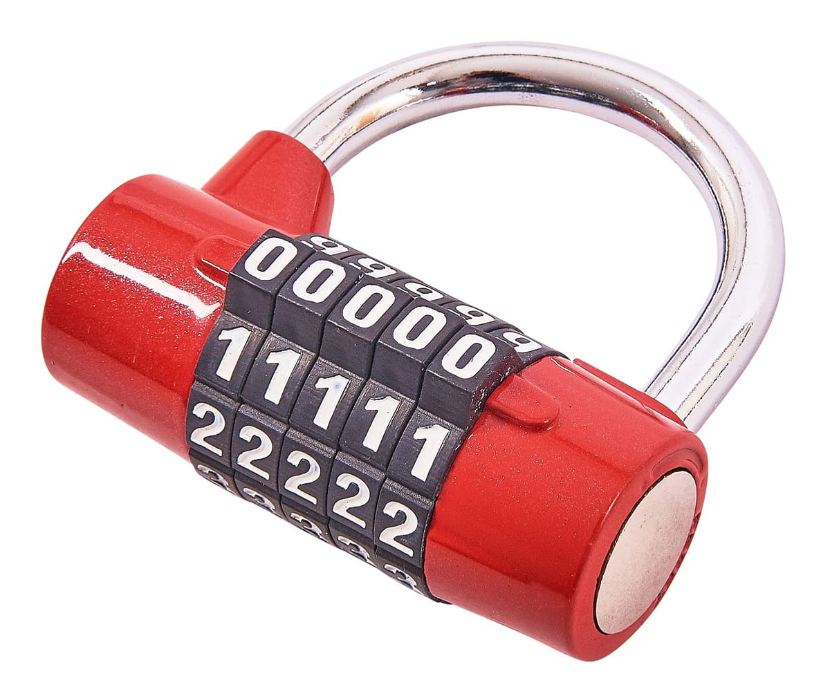 Am-tech 5 DIGIT COMBINATION PADLOCK T1144