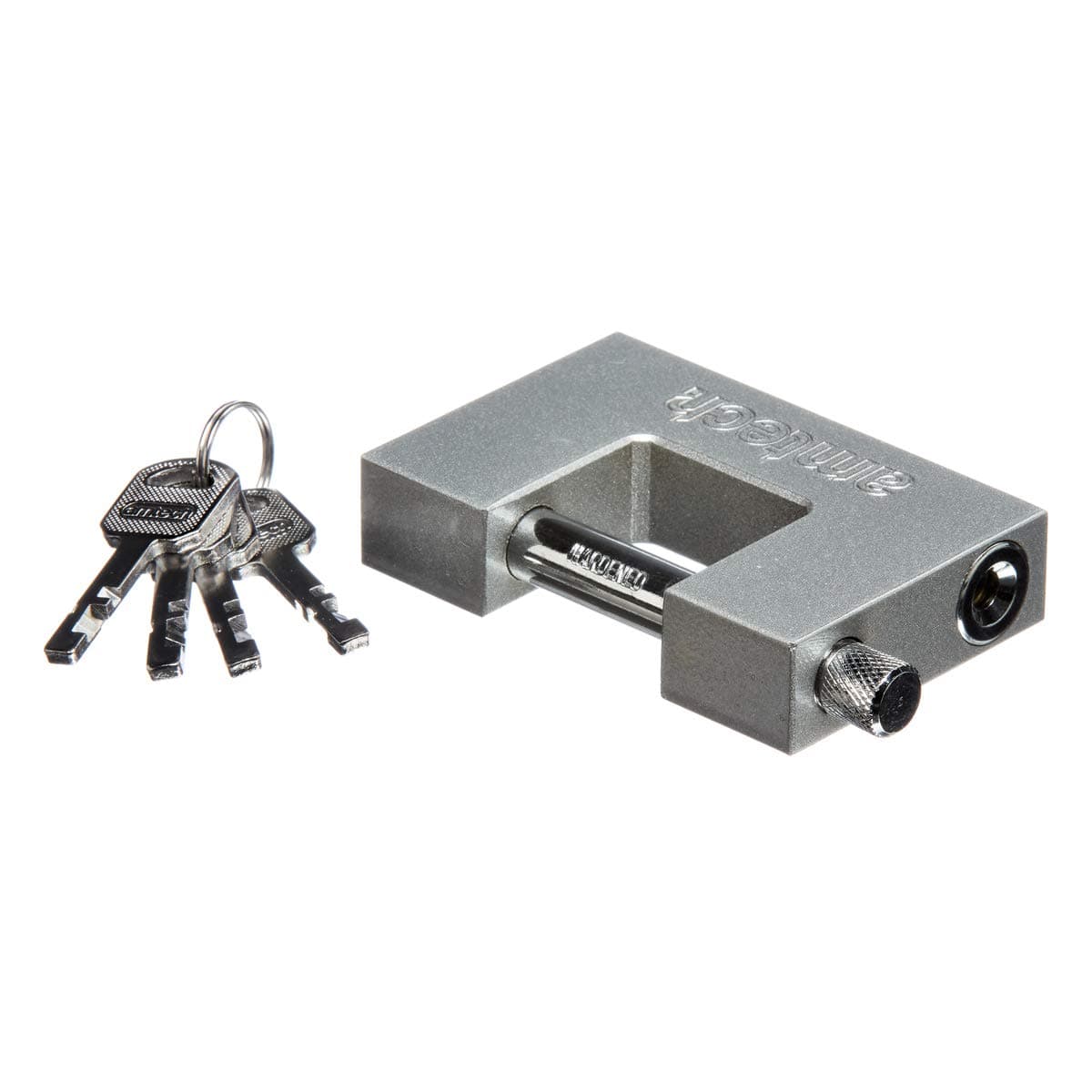 Am-tech 90mm STEEL SHUTTER PADLOCK T1679