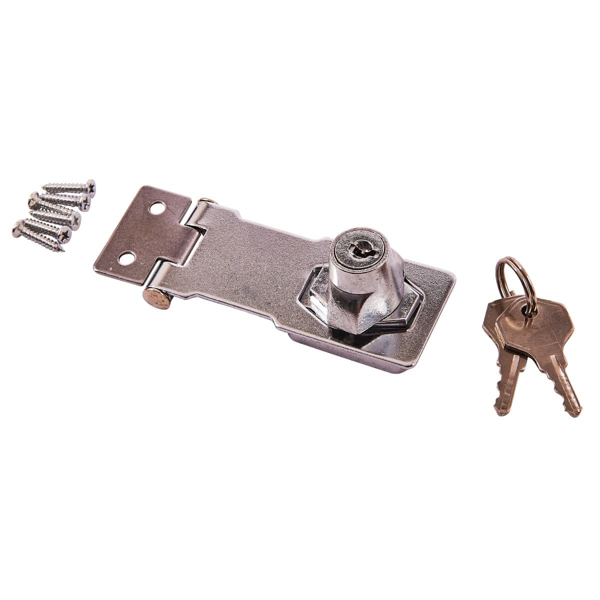Am-tech 75mm (3") SELF LOCKING HASP T1890