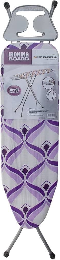 NT Prima Ironing Board Wide Adjustable Stand 30 X 97cm 1