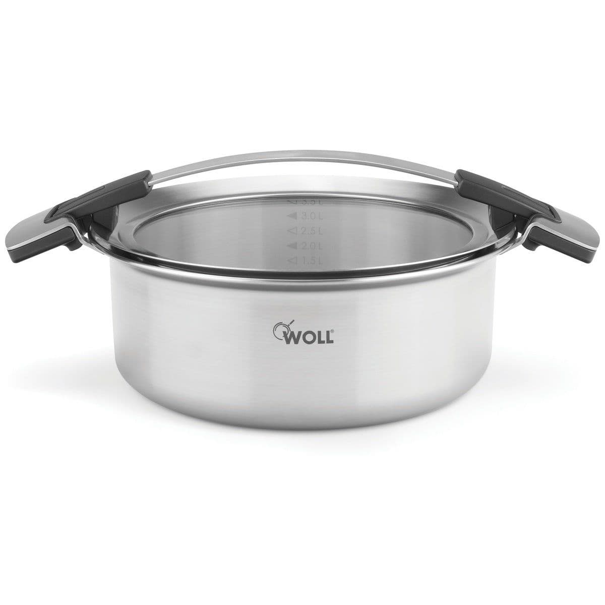 Woll 24cm Casserole Pan W/Glass Lid