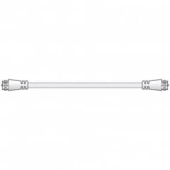Coaxial F-type Plug to Plug Leads 2M