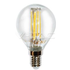 VT-1996 4W P45 LED FILAMENT BULB COLORCODE:6400K E14
