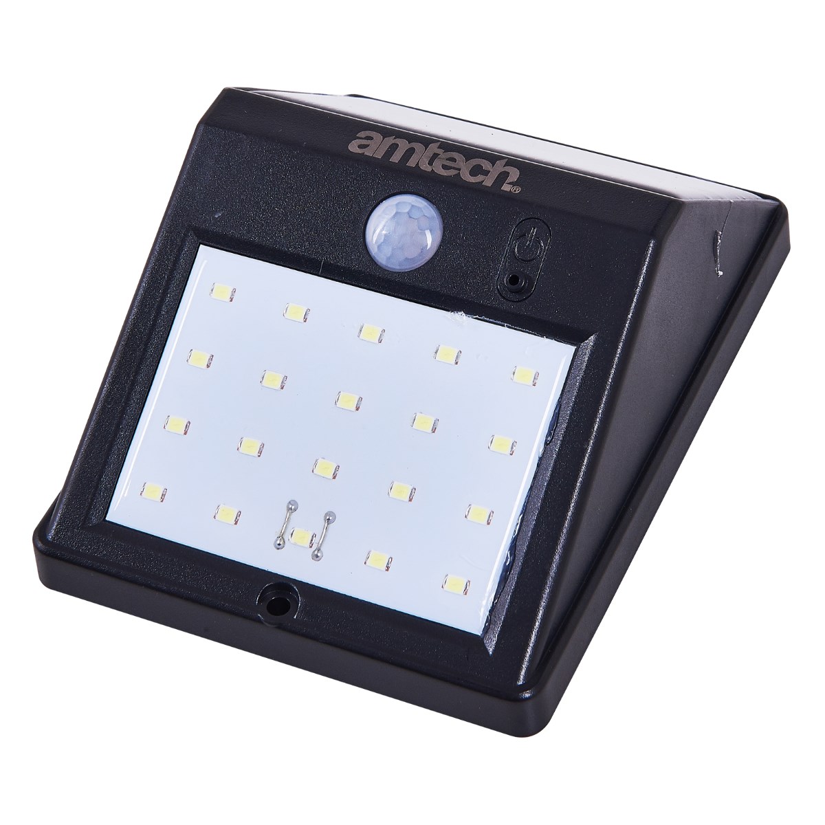 Am-Tech 20 SMD LED Solar PIR Sensor Light S8158 image