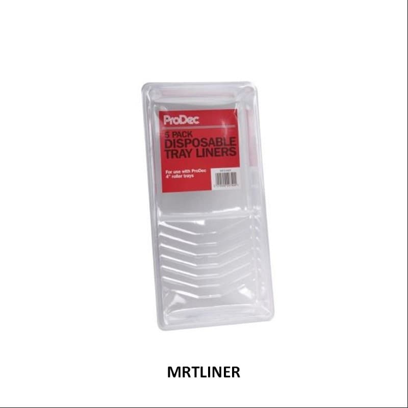 Rodo Pro Dec PACK OF 5 PLASTIC LINERS FOR 4" TRAYS