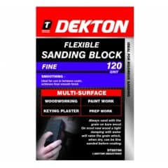 Dekton Flexible Sanding Block - Fine - 120 Grit