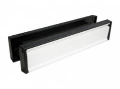 Dbl-sided letter plate White 40/80 



