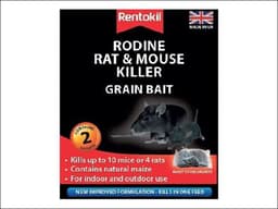 Rentokil Rodine Rat & Mouse Killer Grain Bait 2 Sachet 1