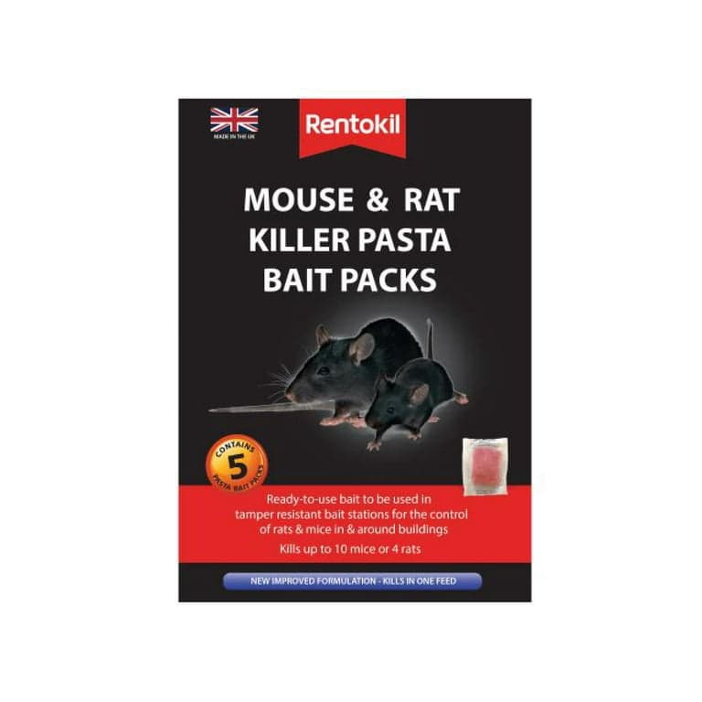 Rentokil Mouse Killer Bait 5 Sachets