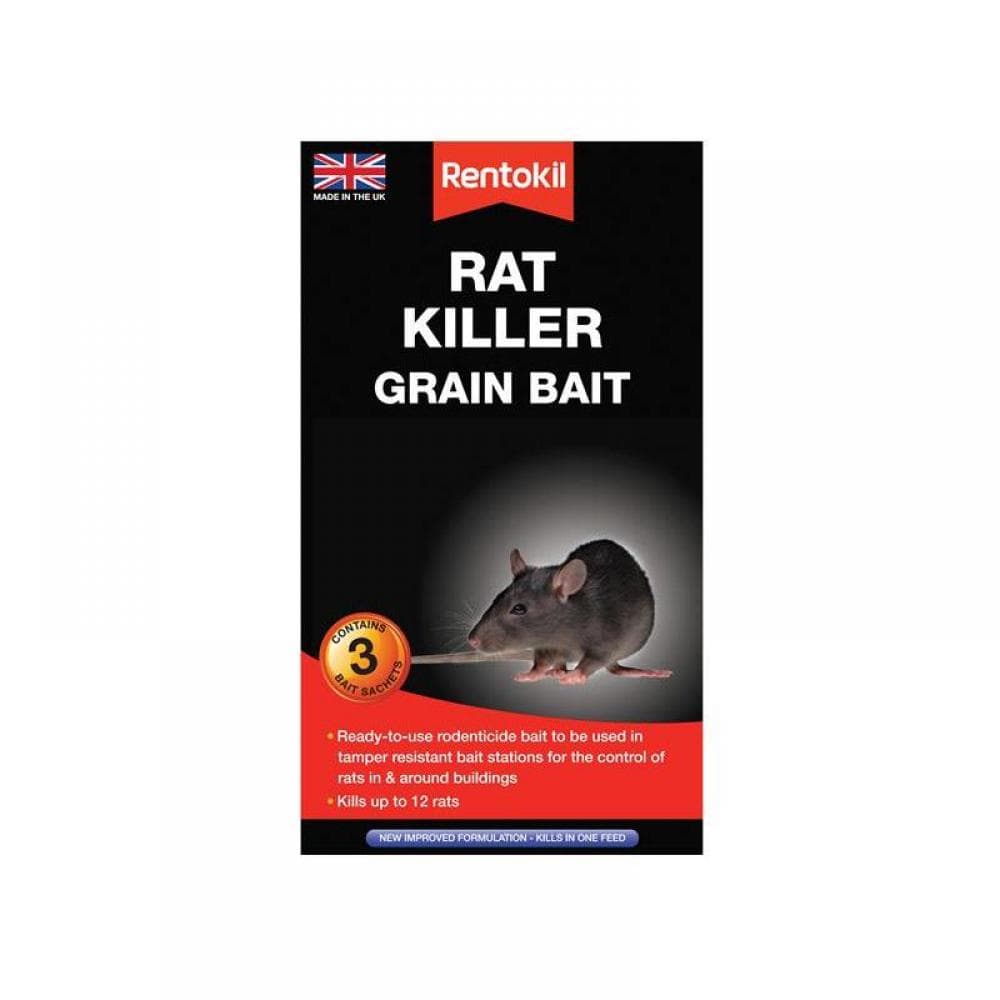 Rentokil Rat Killer Bait 3 Sachets (psr32)
