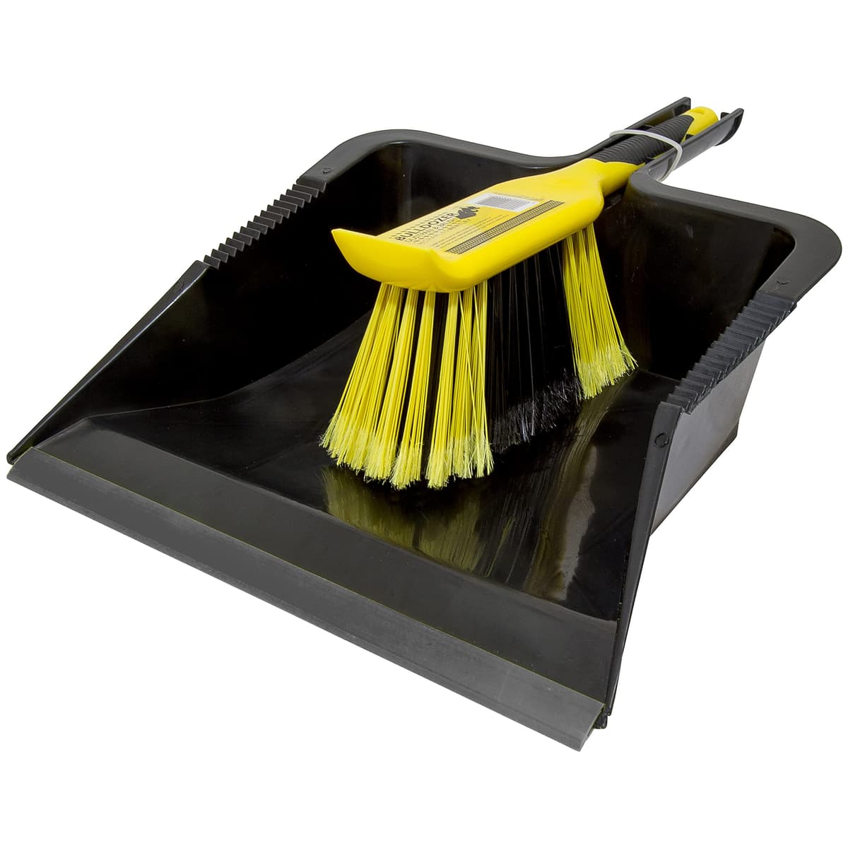 Charles Bentley Jumbo Bulldozer Dustpan & Brush Set