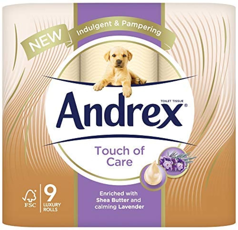 Andrex Smooth Touch Shea Butter PMP £2.25 4pk X 6 image