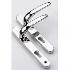 ERA WHITE IKON CLASSIC LEVER /LEVER DOOR HANDLE 92MM CENTRE FOR BACK/ FRONT/ FRENCH DOORS (3295-01-2)
    
