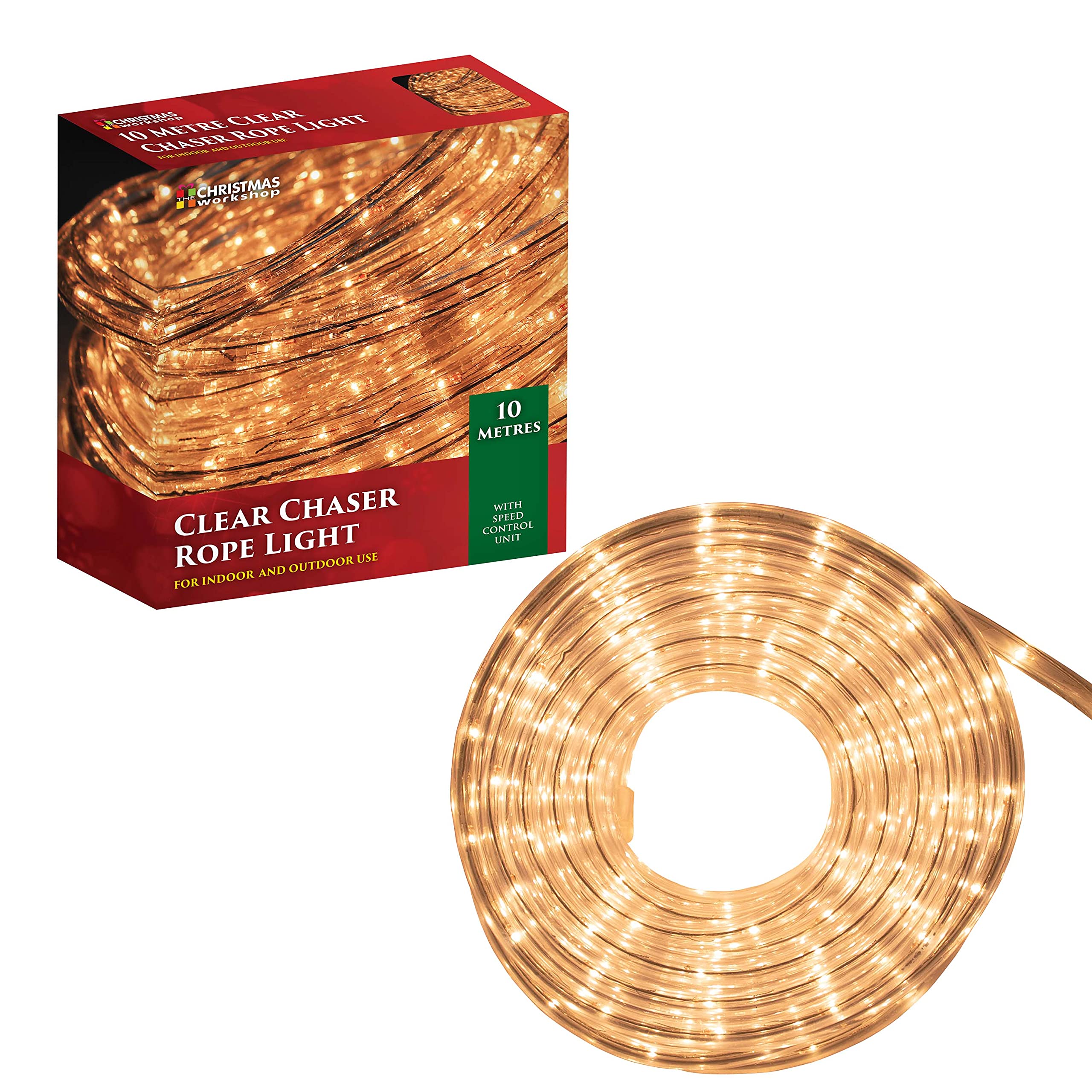 BENROSS  10m Rope Light Chaser Clear (74890) image