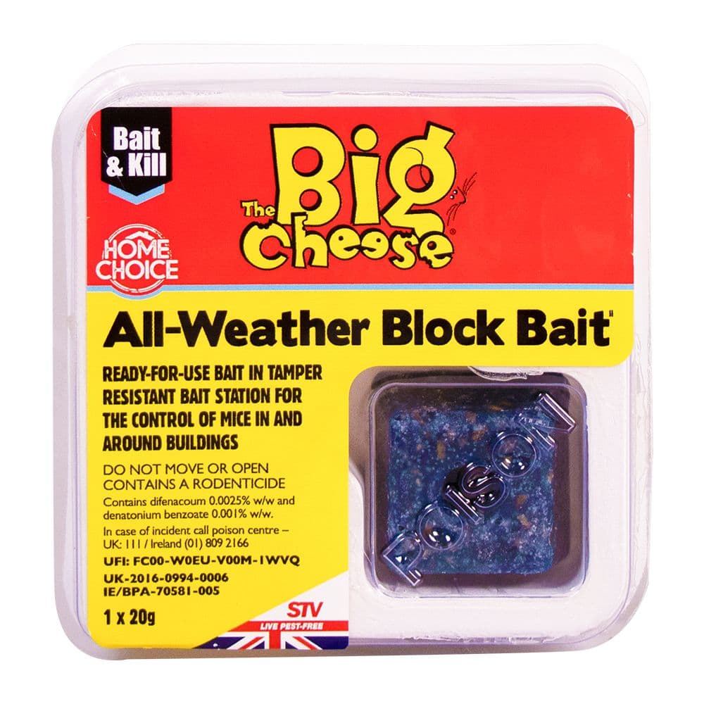 STV All Weather Block Bait²  Mouse Killer Station