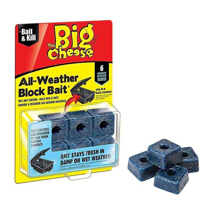 STV Big Cheese All Weather Block Bait For Mice and Rat (STV211)