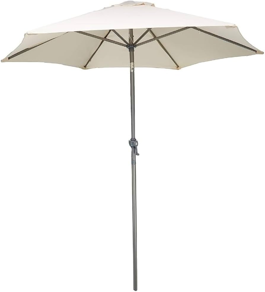Kingfisher 2m Cream Aluminium Parasol [AP2C]   XXXX image
