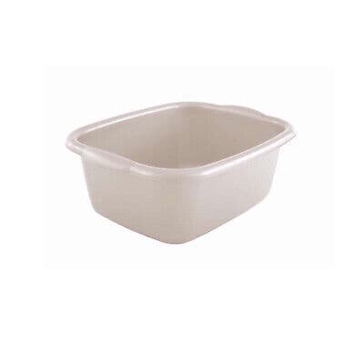 Thumbs-Up Signature Rectangular Bowl Taupe
