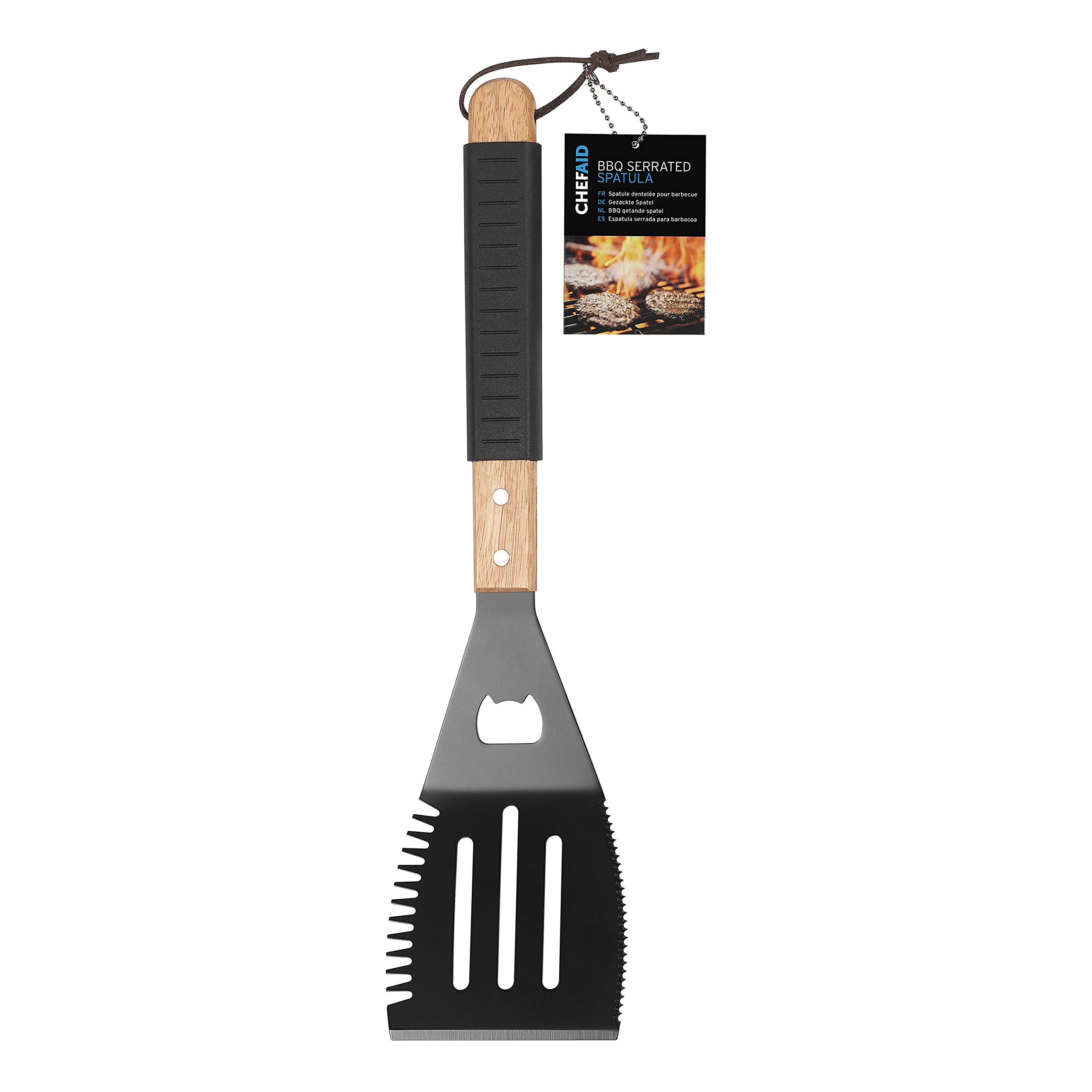 Chef Aid BBQ SERRATED SPATULA   XXXX image