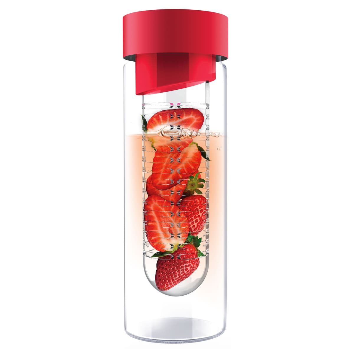 BENROSS Fruit Infuser Water Bottle - Red