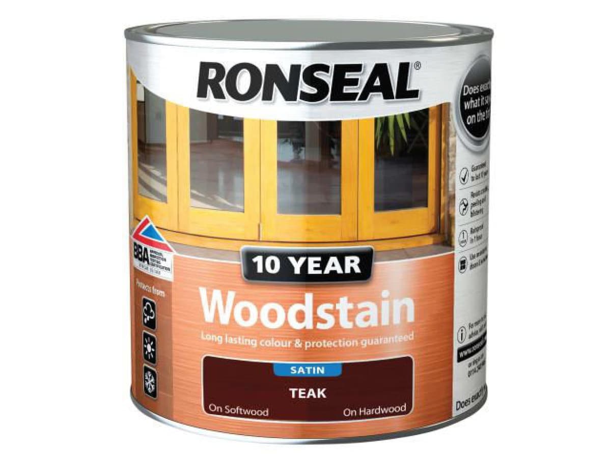 Ronseal Teak 10yr Woodstain 750ml