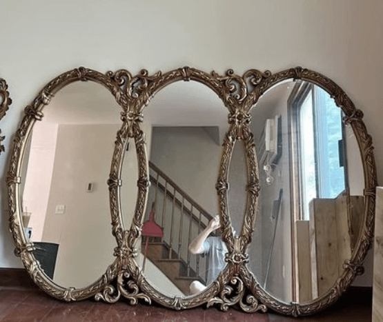 BENROSS 3-Way Oval Mirror image
