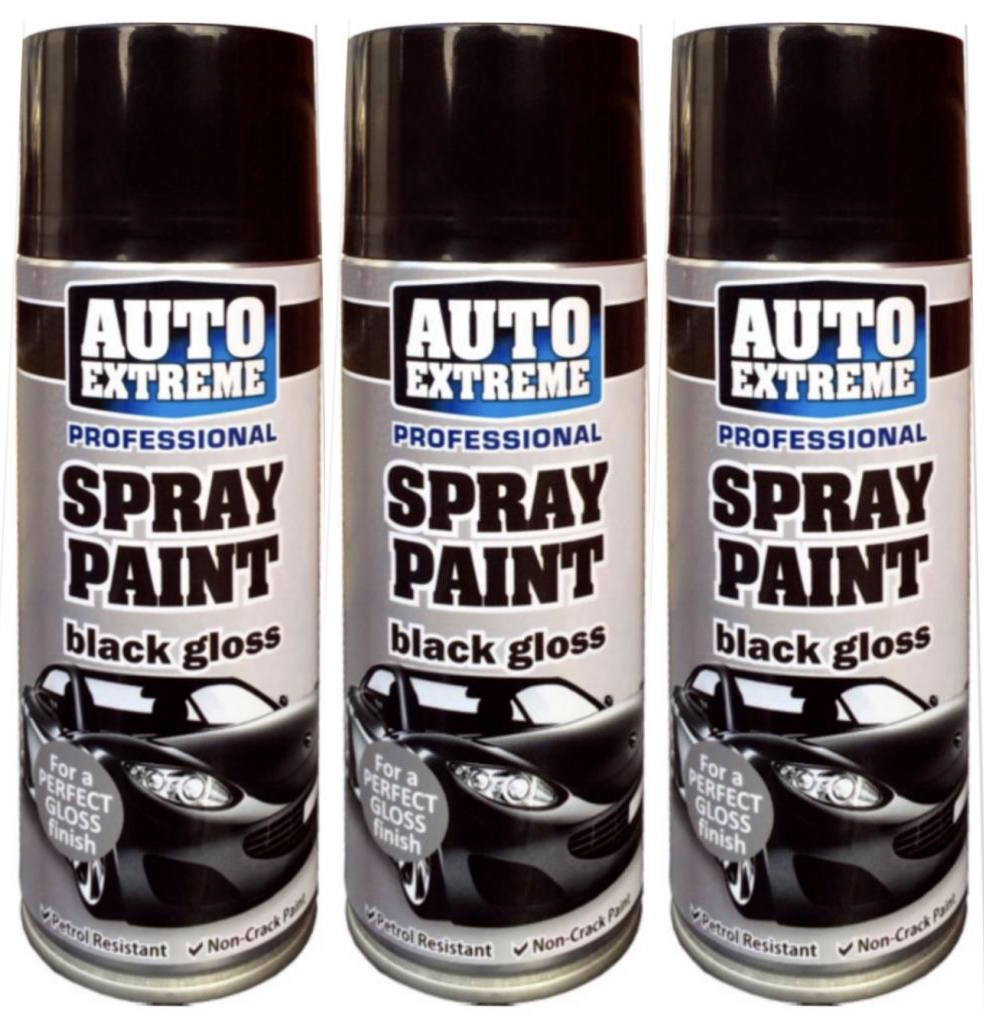 AUTO EXTREME BLACK GLOSS 400ML image