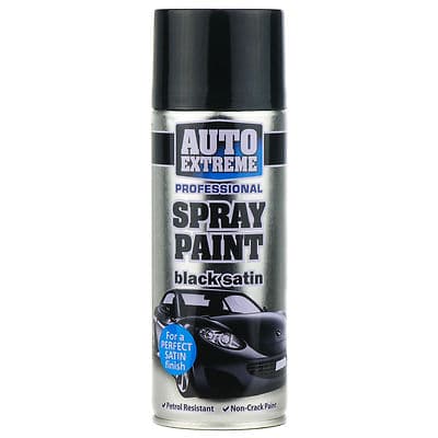 AUTO EXTREME BLACK SATIN 400ML