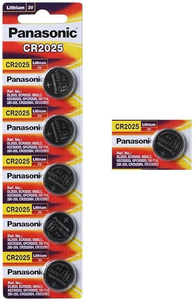 Panasonic Cr2025(3v) pk6 Lithium Battery