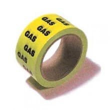 GAS MARKING TAPE - 66MTS X 38MM

