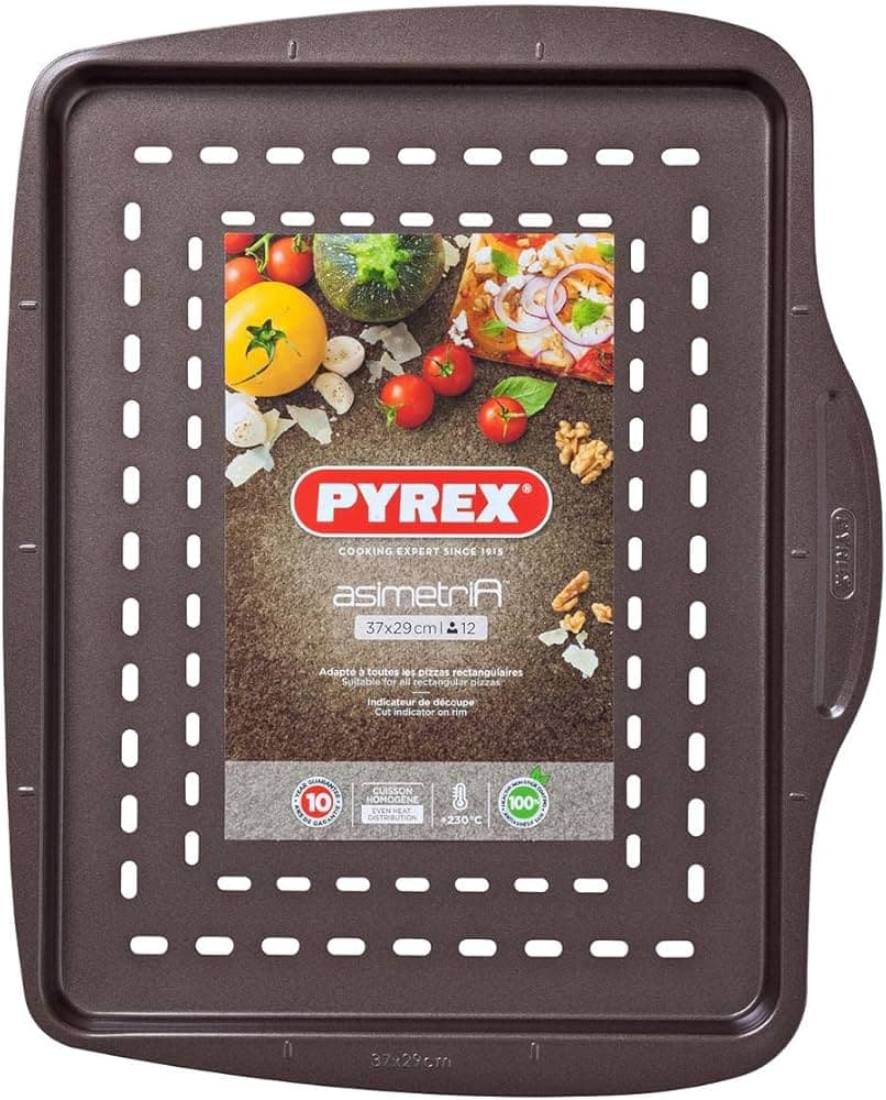 Pyrex 37cm Rectangular Pizza tray