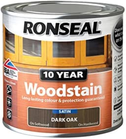 Ronseal Dark Oak 10yr Woodstain 250ML 1