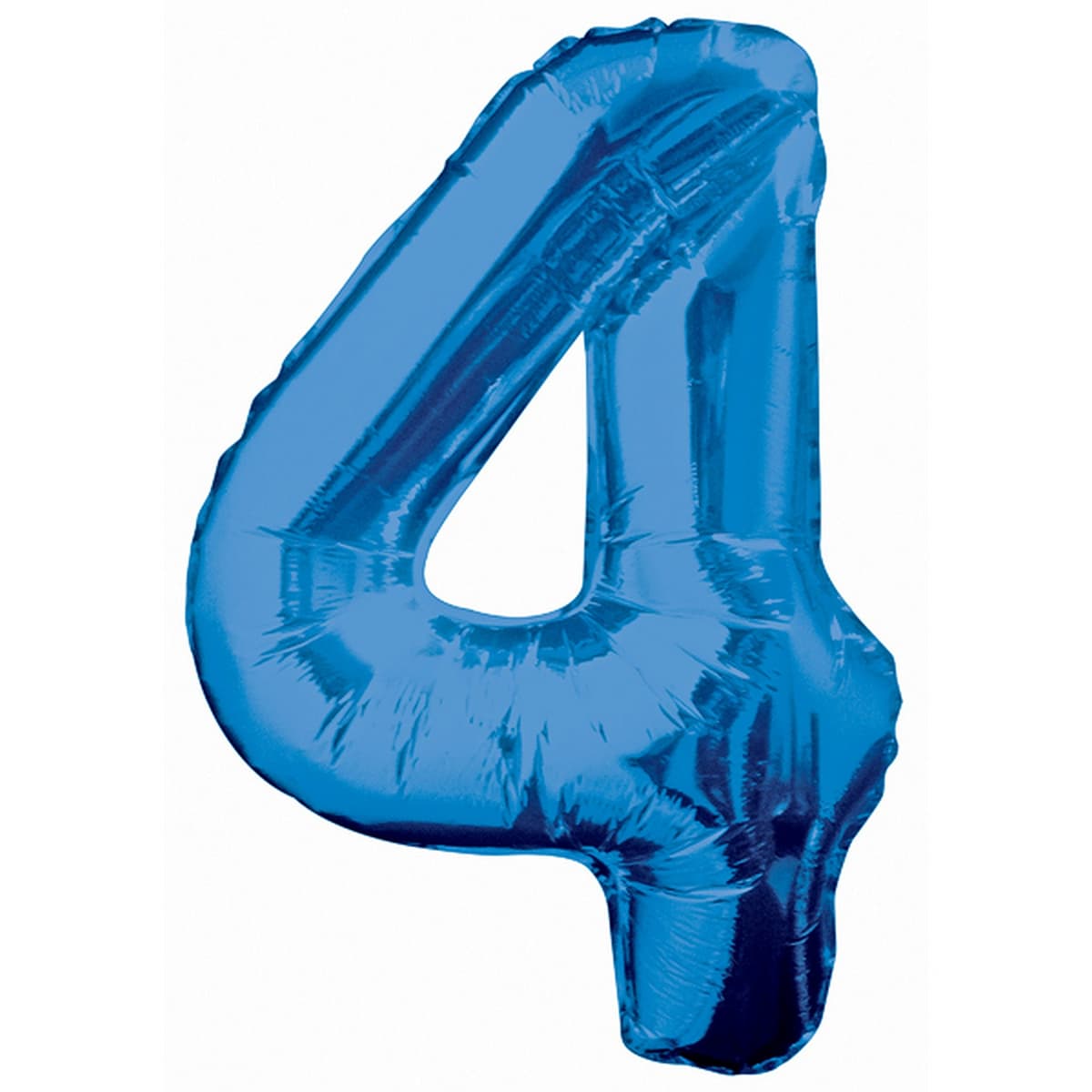 Unique Party Unique 34" Pkg Blue Glitz Foil Blln-8