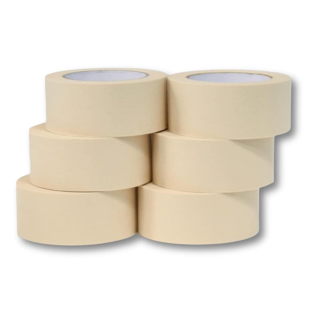 Prima Masking Tape 48MM X 50m (2 Inch) pack of 6