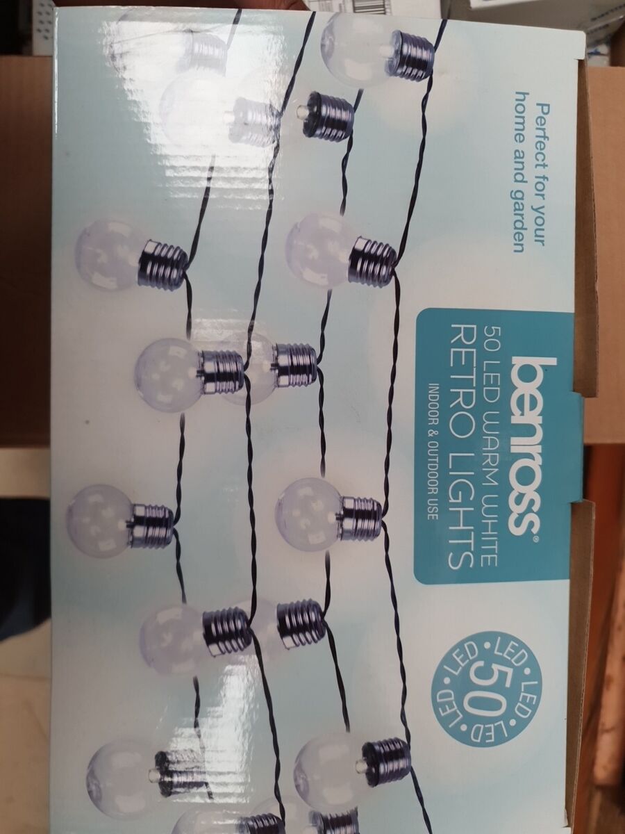 BENROSS 50LED Party String Light - W, White image