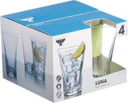 Rayware Ravenhead Luna Set Of 4 Hiball Glasses 30cl 1