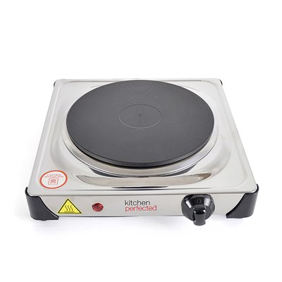 LLOYTRON Kitchen Perfected 1500w Single Hotplate Stainless Steel image