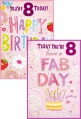 SE  Card Juvenile Fem -8th Birthday