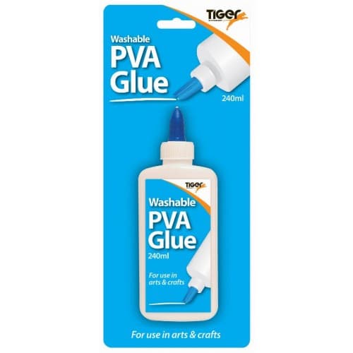 Tiger Pva Glue 240ml Blister