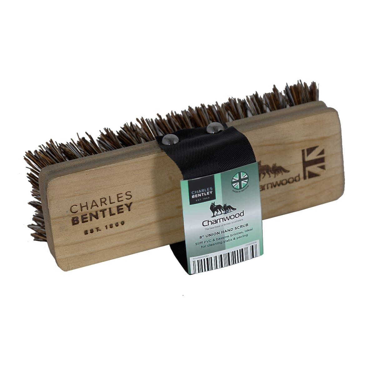 Charles Bentley 9" Deck Scrub, Varn, Bassine
